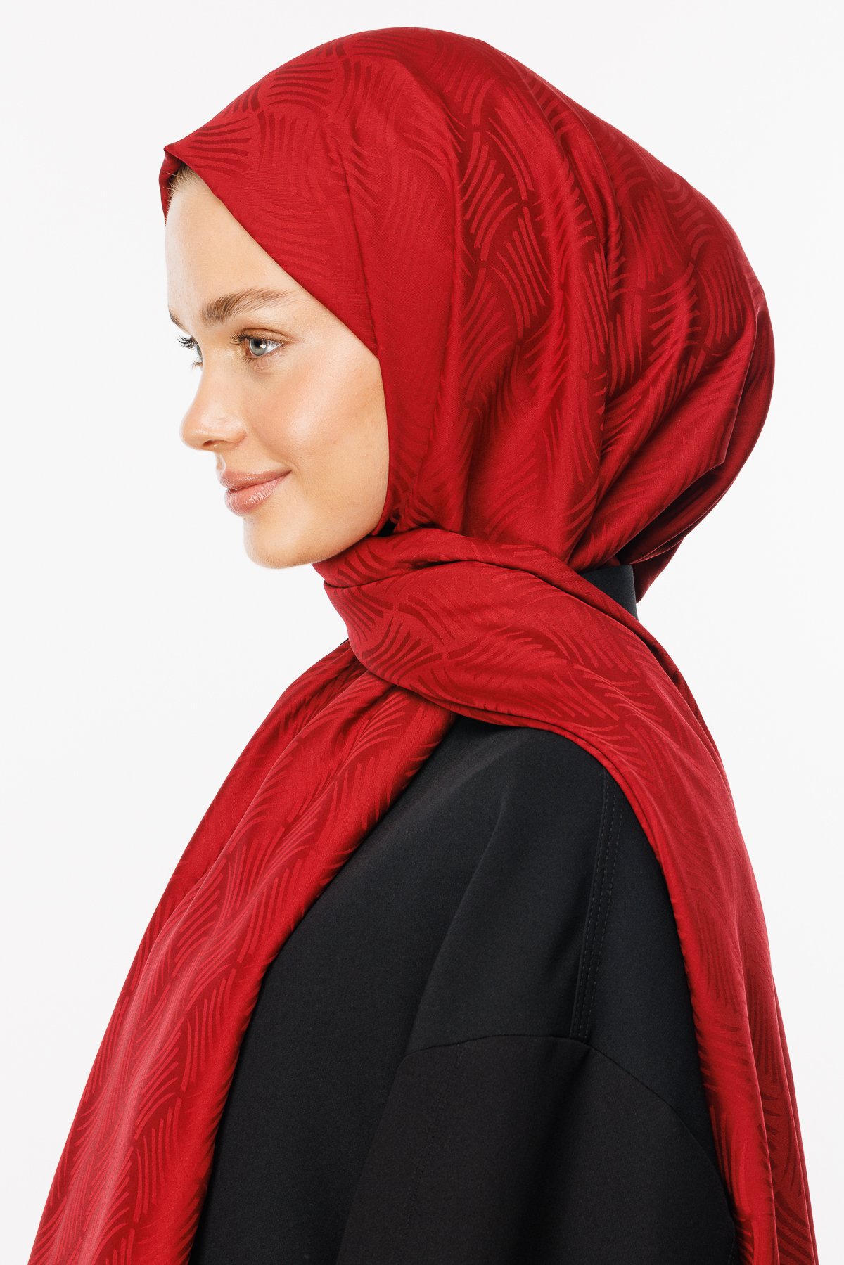 Aura Pattern Silk Jacquard Hijab