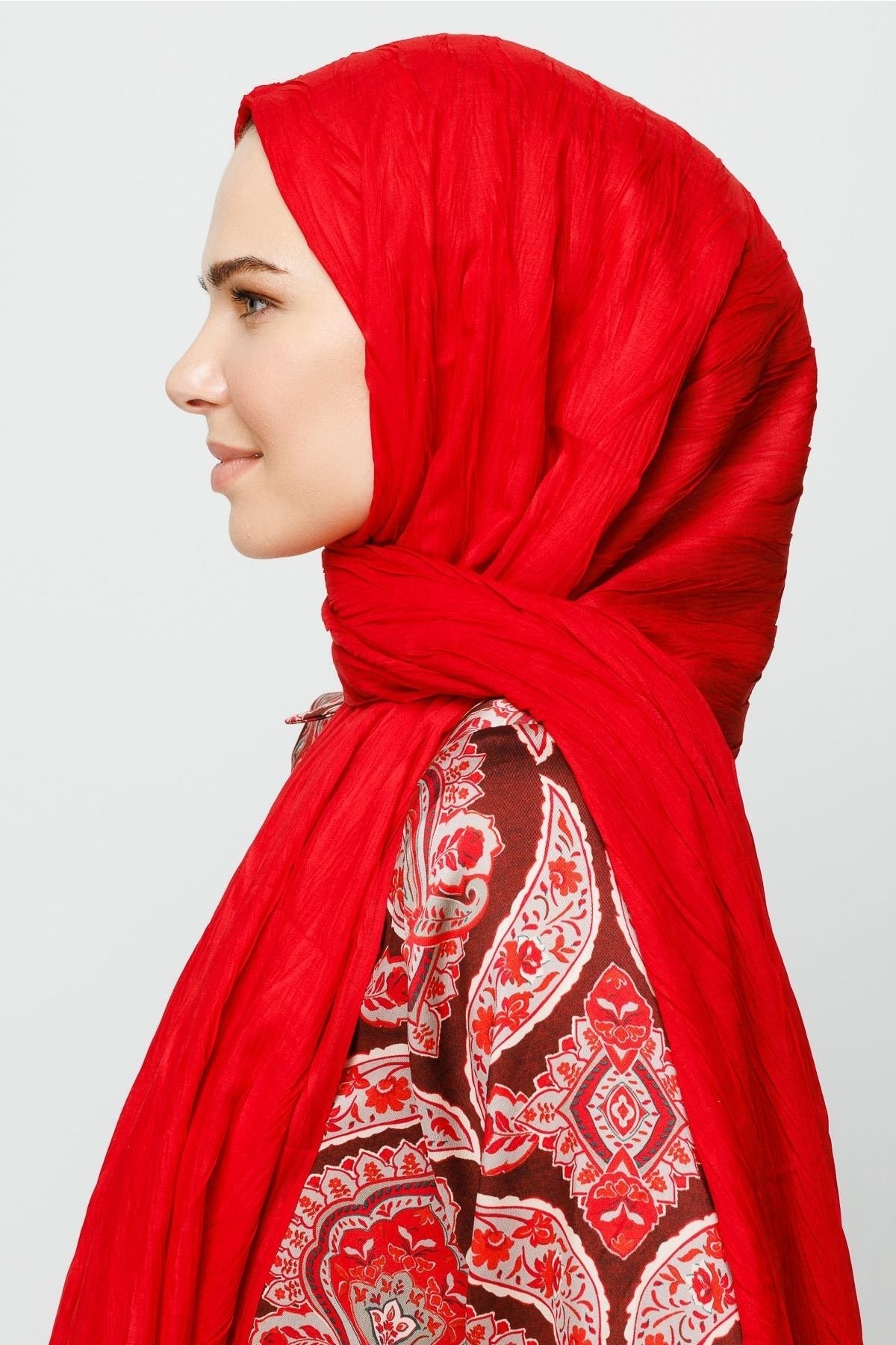 Pleated Bamboo Hijab