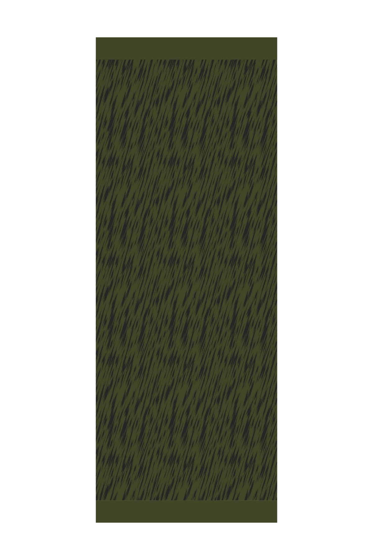 Marrakech Double Sided Shawl - Black-Khaki
