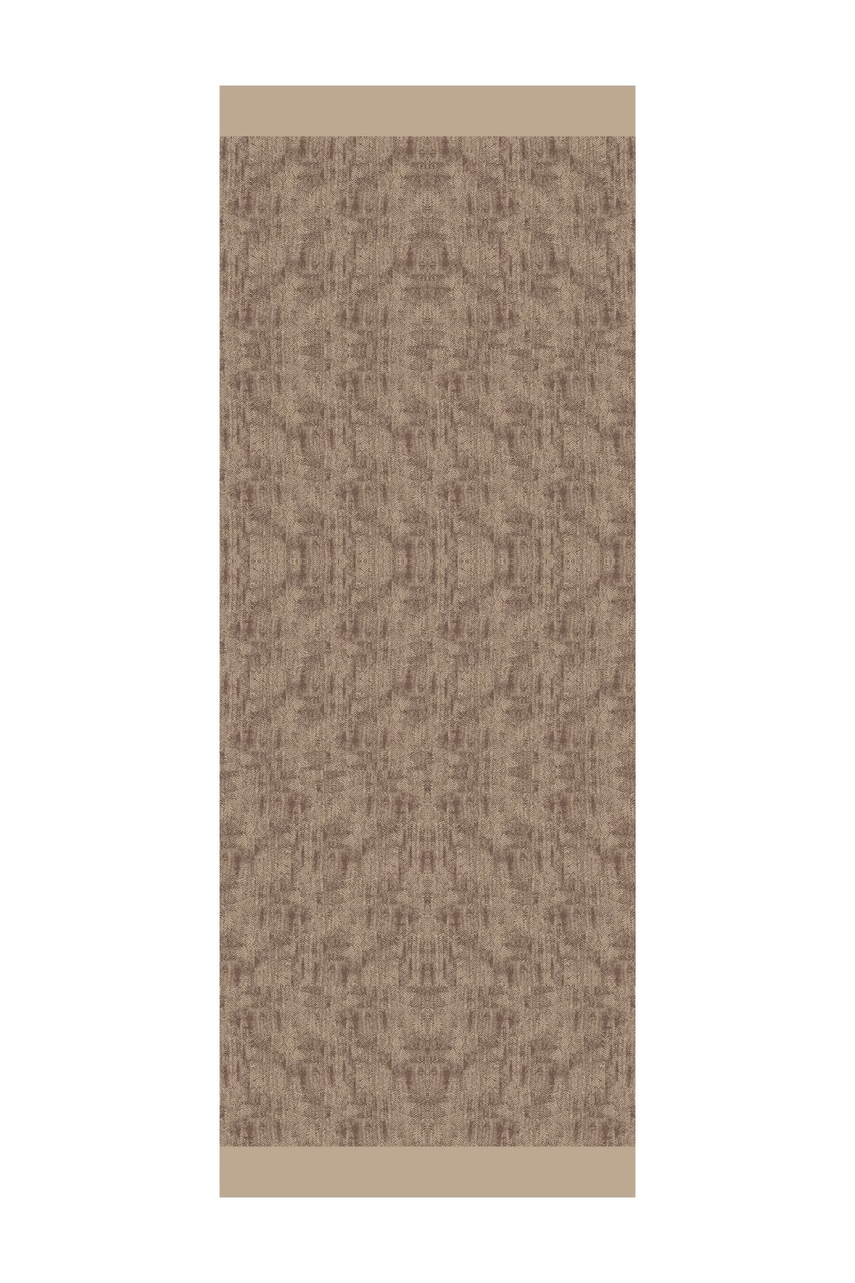 Marrakech Double Sided Shawl - Bitter Coffee-Beige