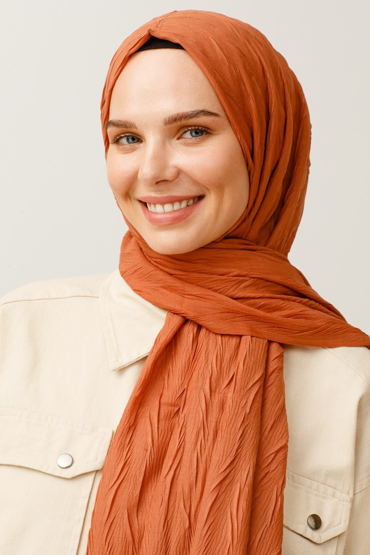 Pleated Bamboo Hijab