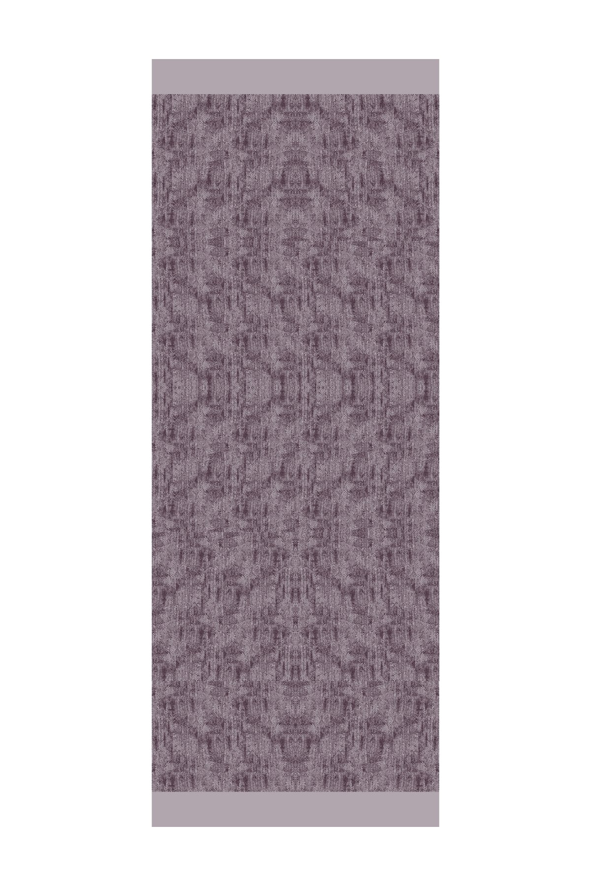 Marrakech Double Sided Shawl - Purple-Gray