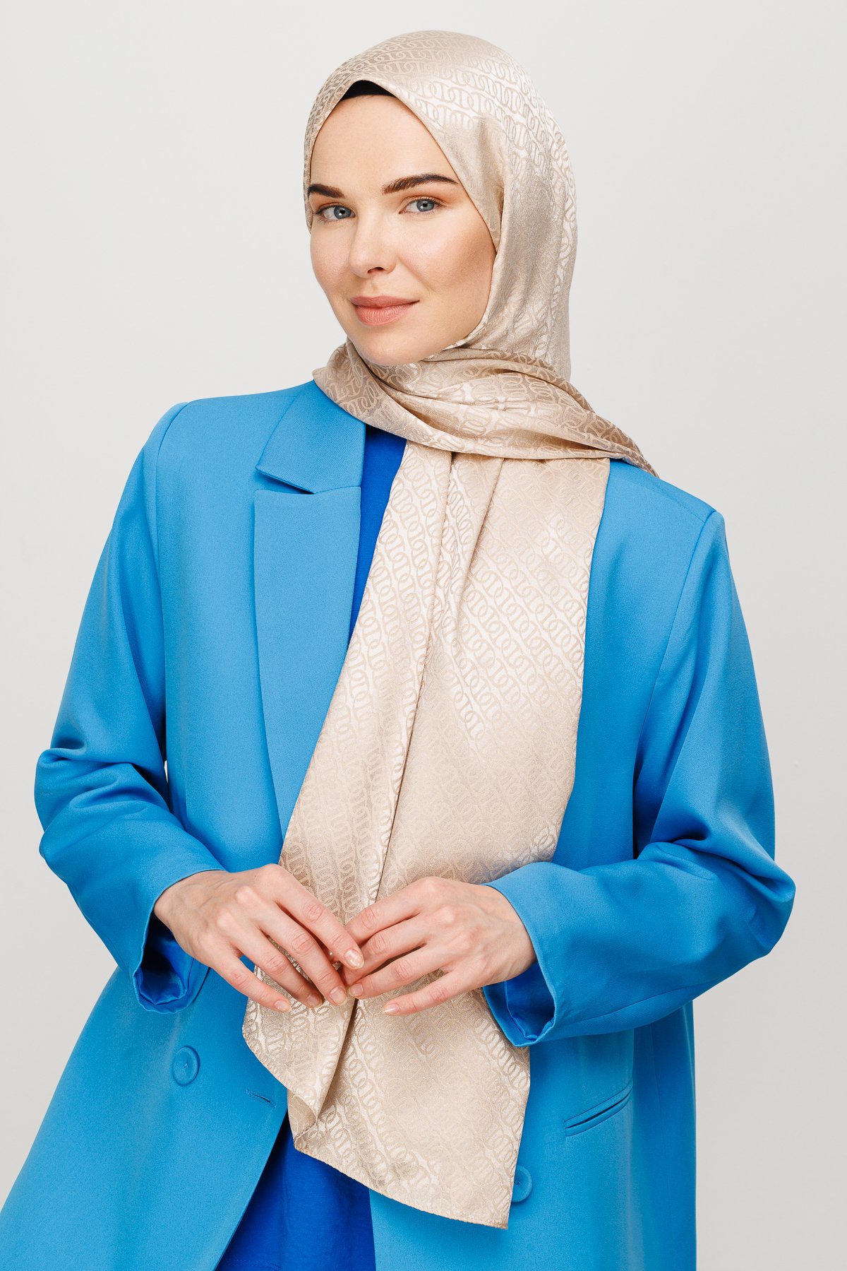 Forever Pattern Shiny Jacquard Hijab