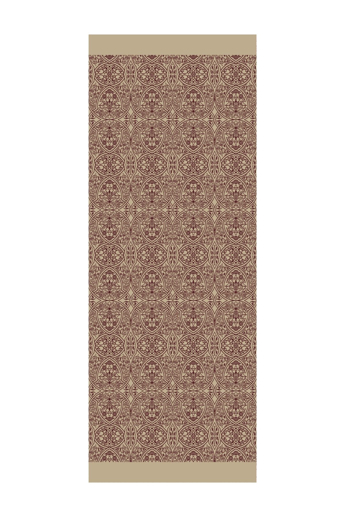 Marrakech Double Sided Shawl - Elderberry-Salmon