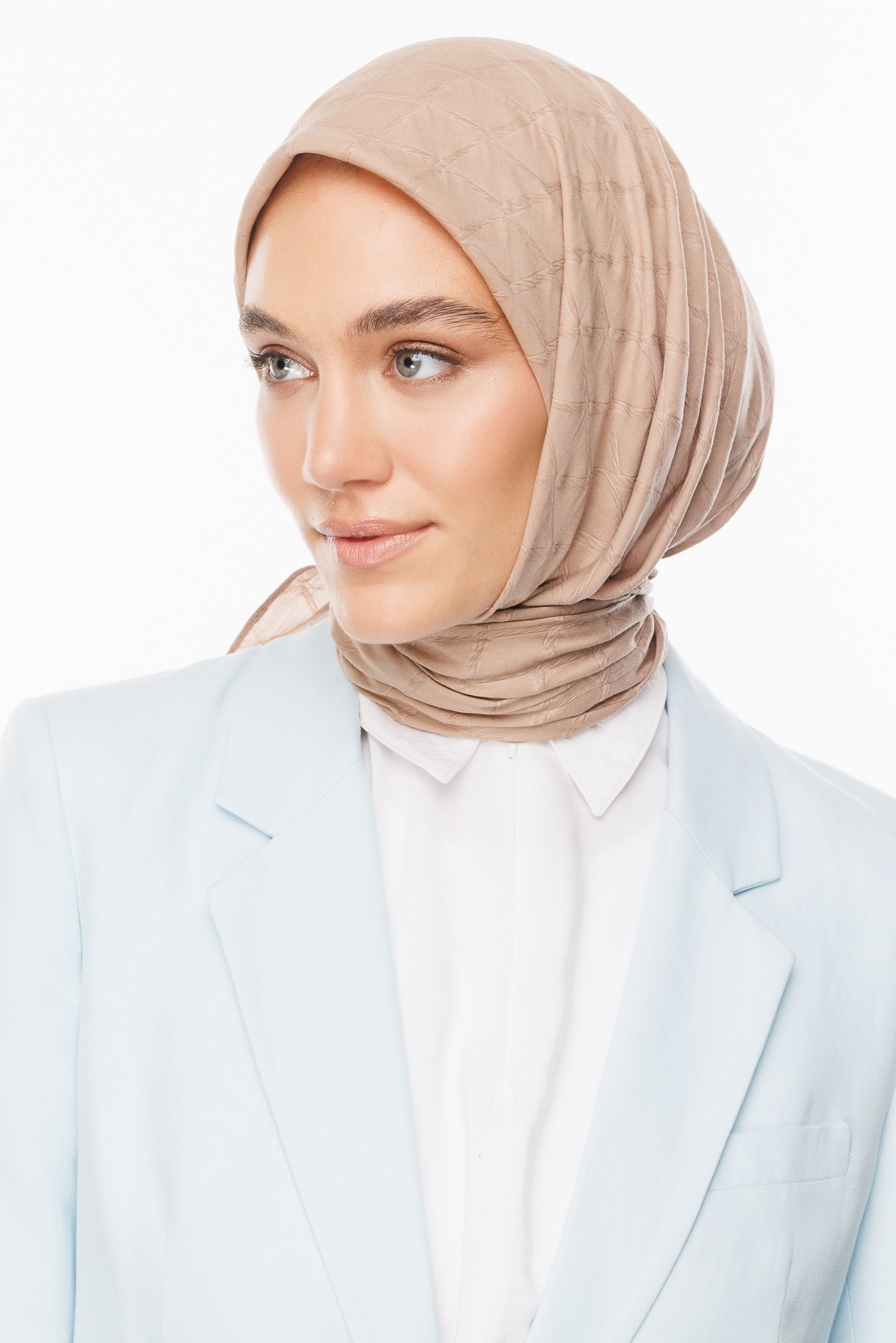 Bambu Jakar Eşarp - Badem