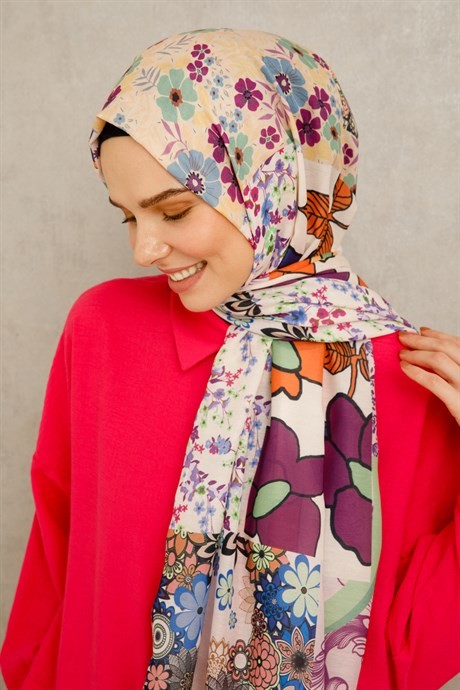 Ethnic Pattern Digital Soft Hijab