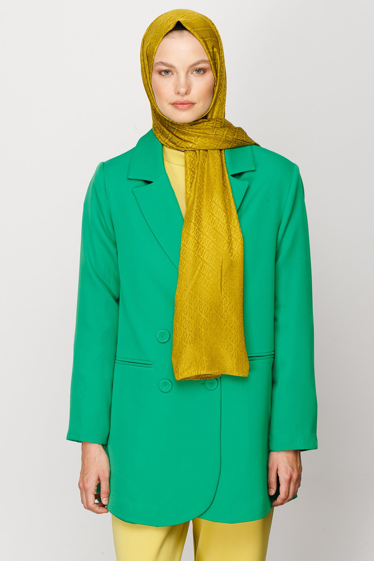 Forever Pattern Shiny Jacquard Hijab