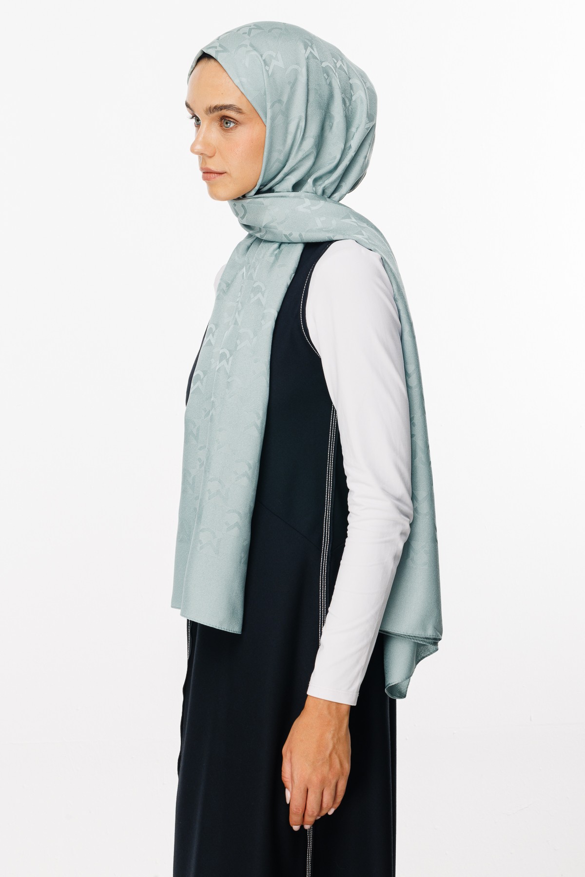 MC Pattern Jacquard Shawl - Cağla