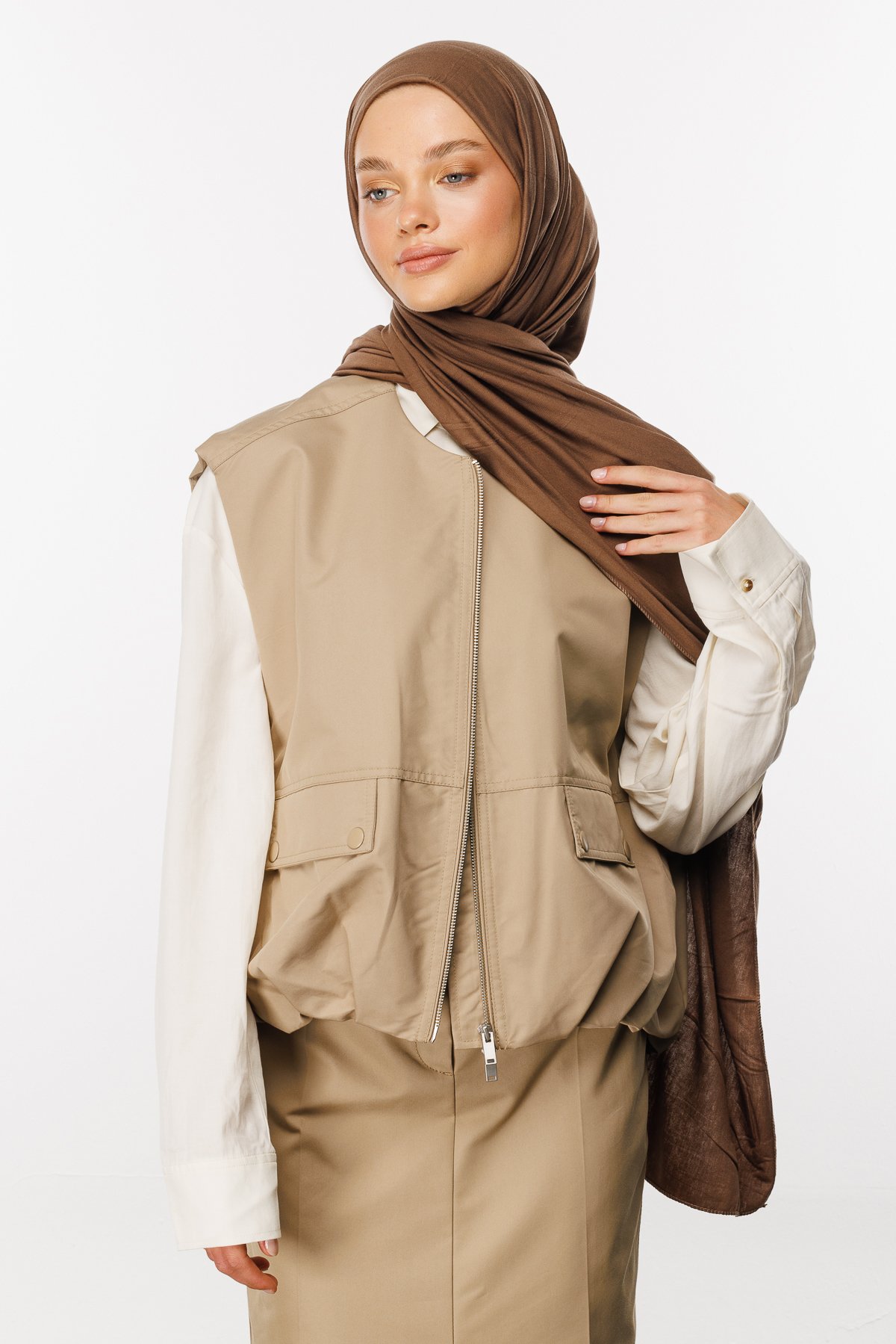 Jersey Shawl - Soil
