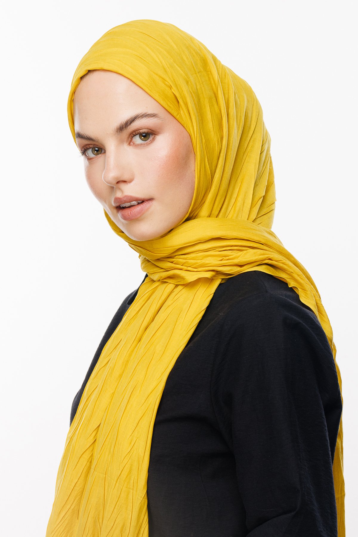 Pleated Bamboo Hijab