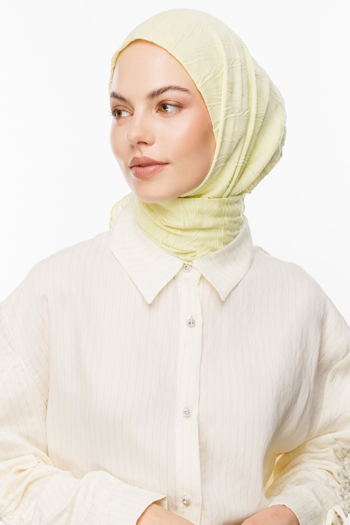 Pleated Bamboo Scarf