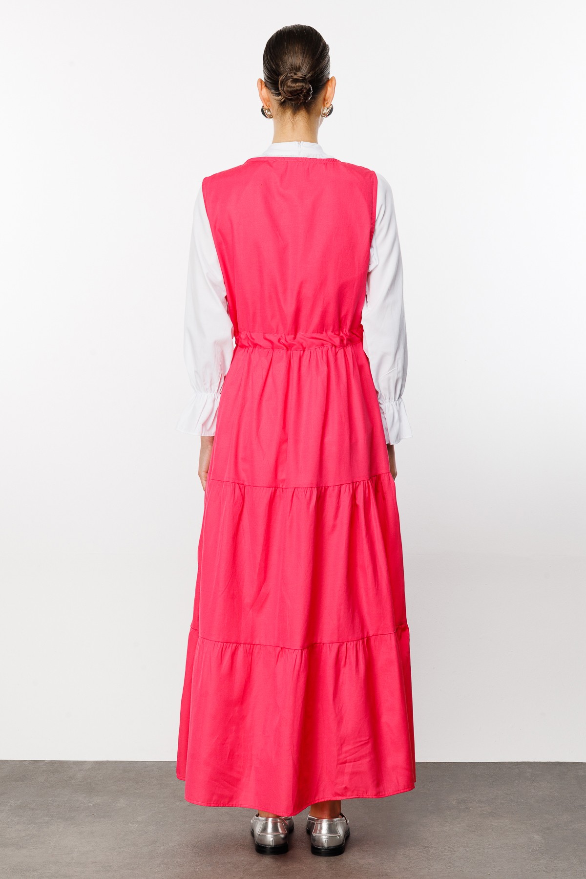 Casual Dress - Fuchsia