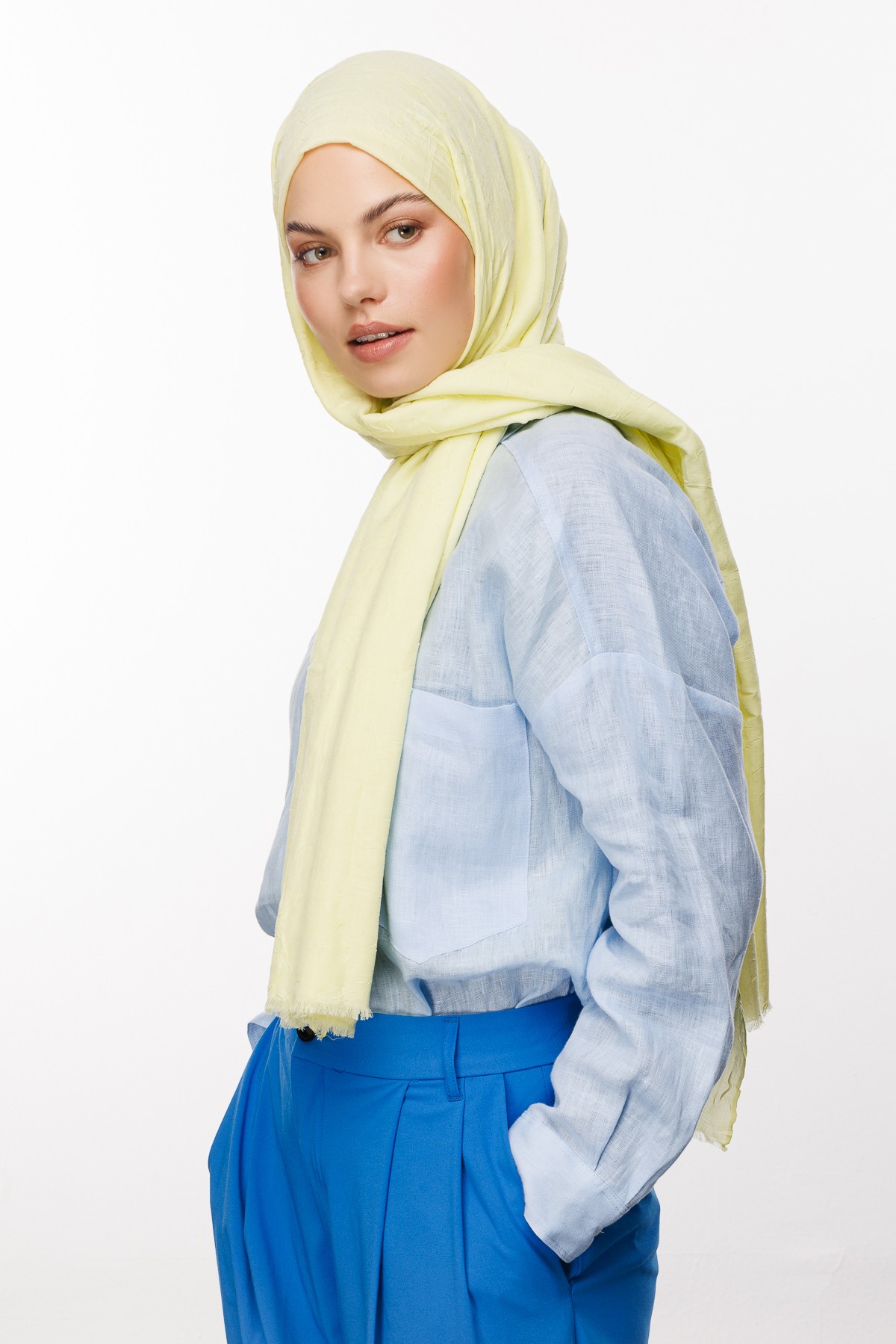 Bambu Şal - Limon
