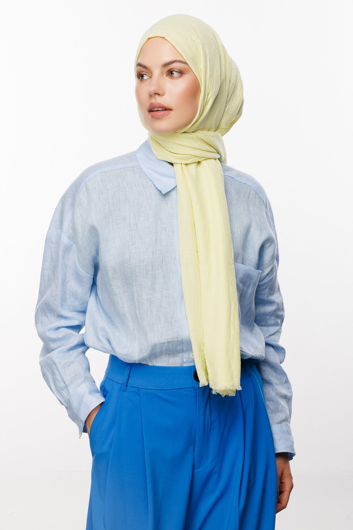 Bambu Şal - Limon