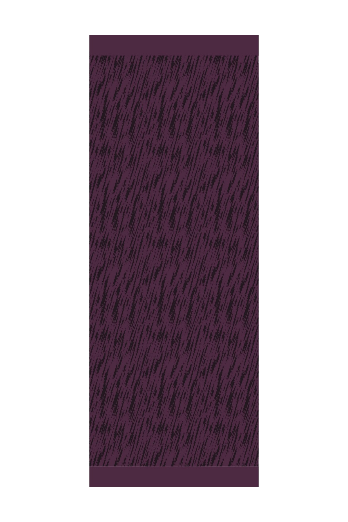 Marrakech Double Sided Shawl - Purple-Black