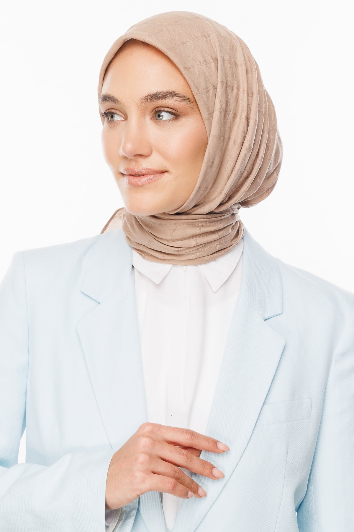 Bambu Jakar Eşarp - Badem