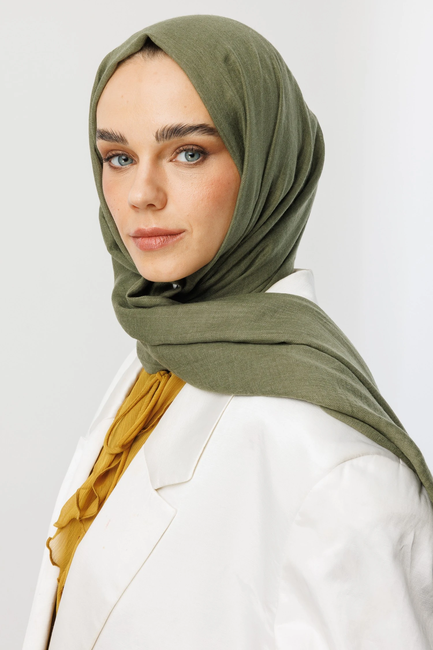 Dubai Shawl - Khaki