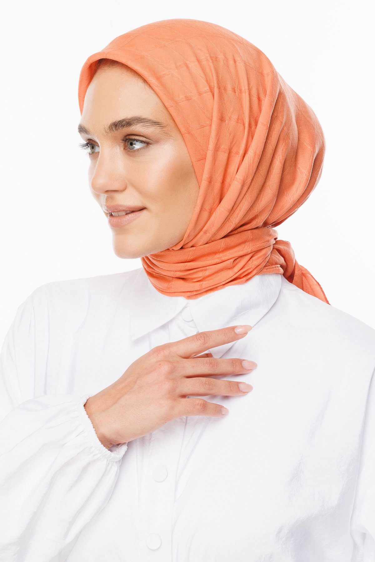 Bambu Jakar Eşarp - Yavruağzı