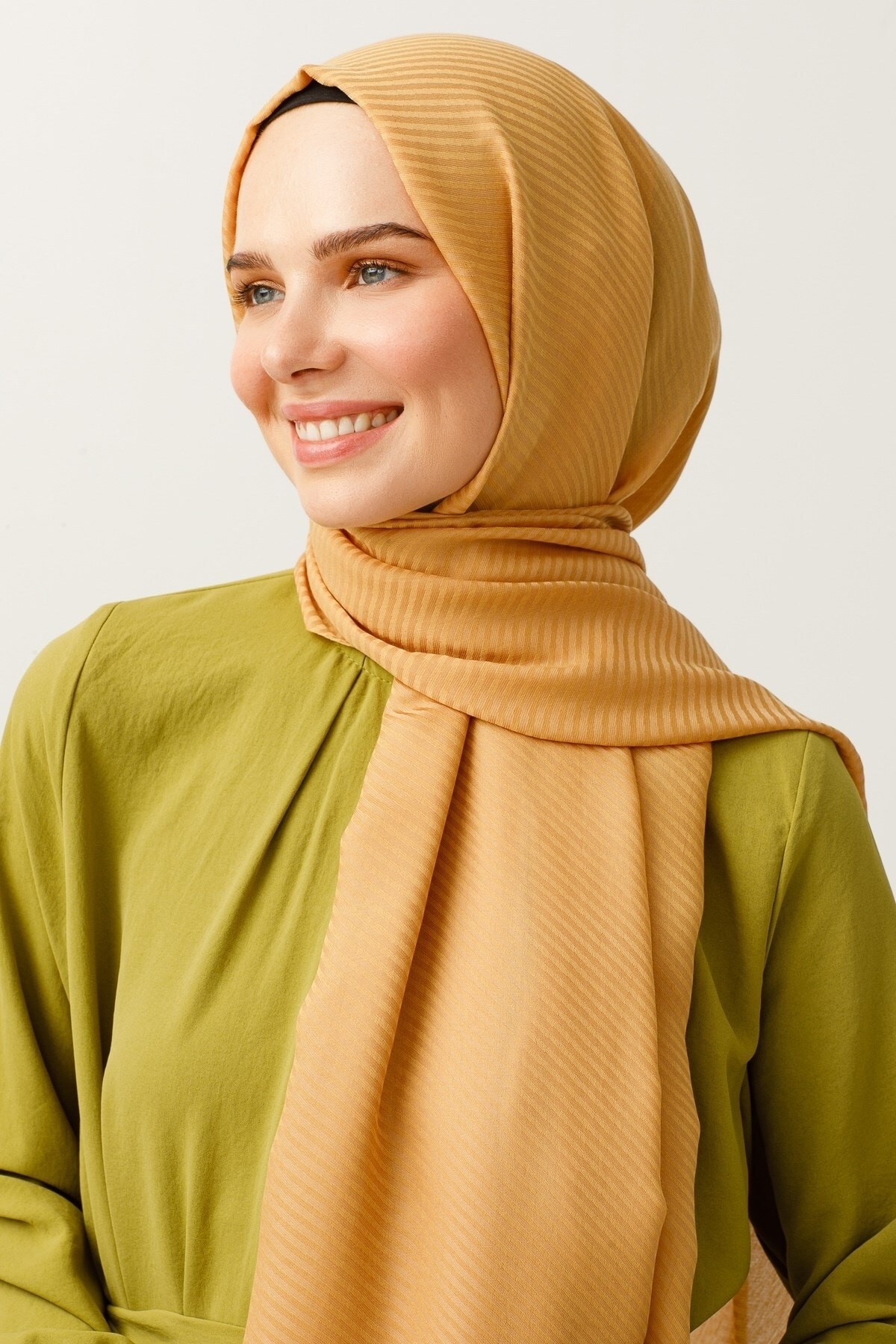 Gemustertes Baumwolle Jacquard Hijab