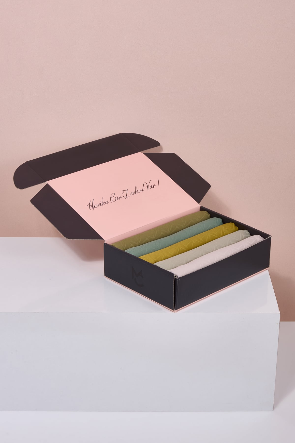 İpeksi Jakar Şal - Lotus Desen Color Box
