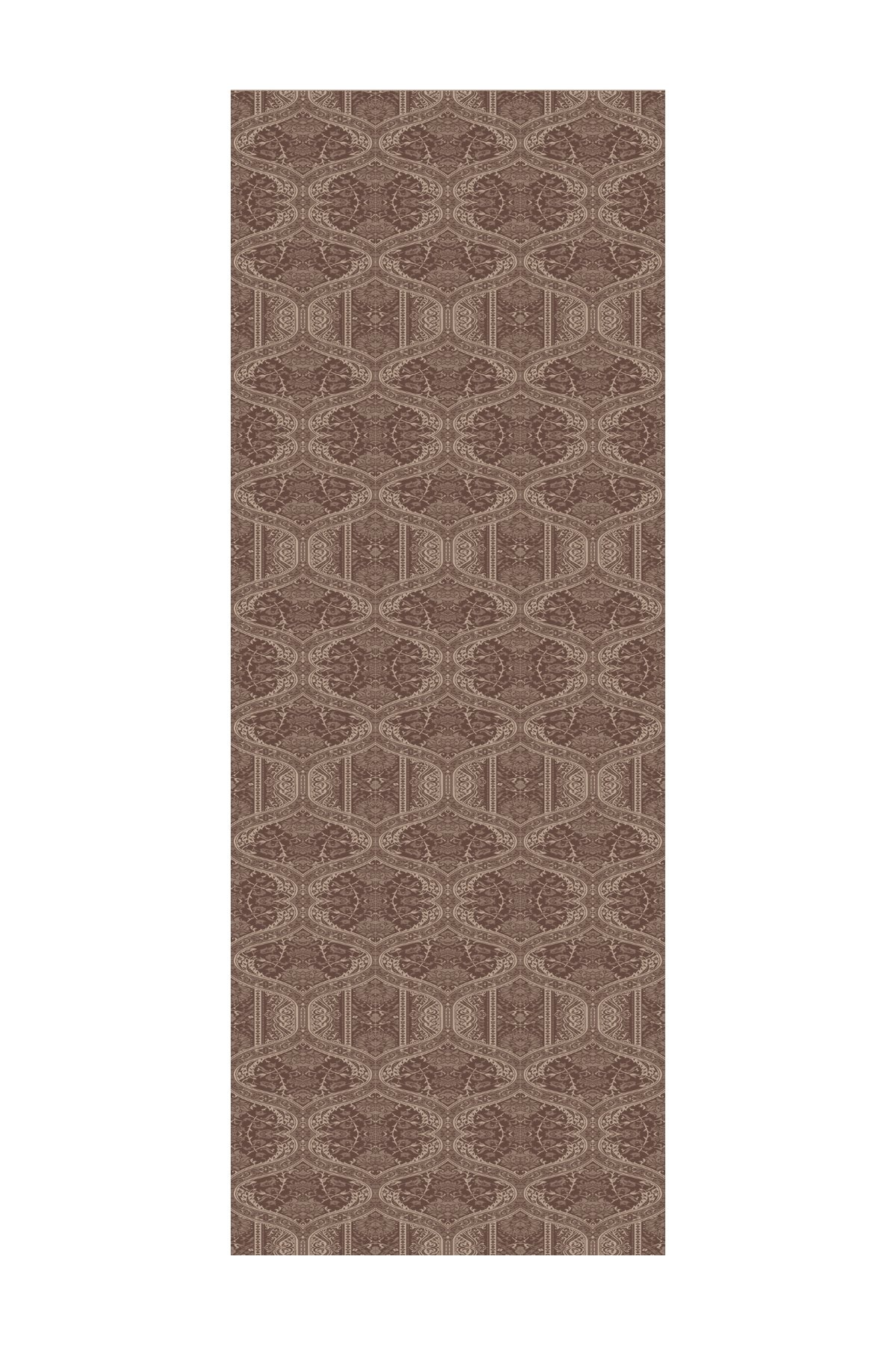 Shline Line Viscose Shawl - Bitter Coffee-Beige