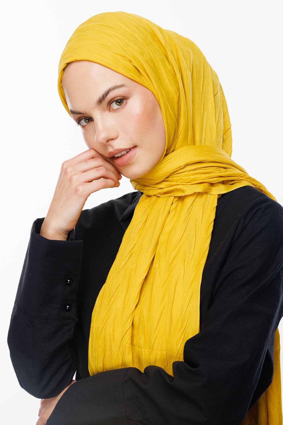 Pleated Bamboo Hijab