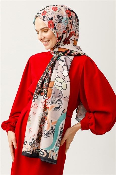 Ethnic Pattern Digital Soft Hijab