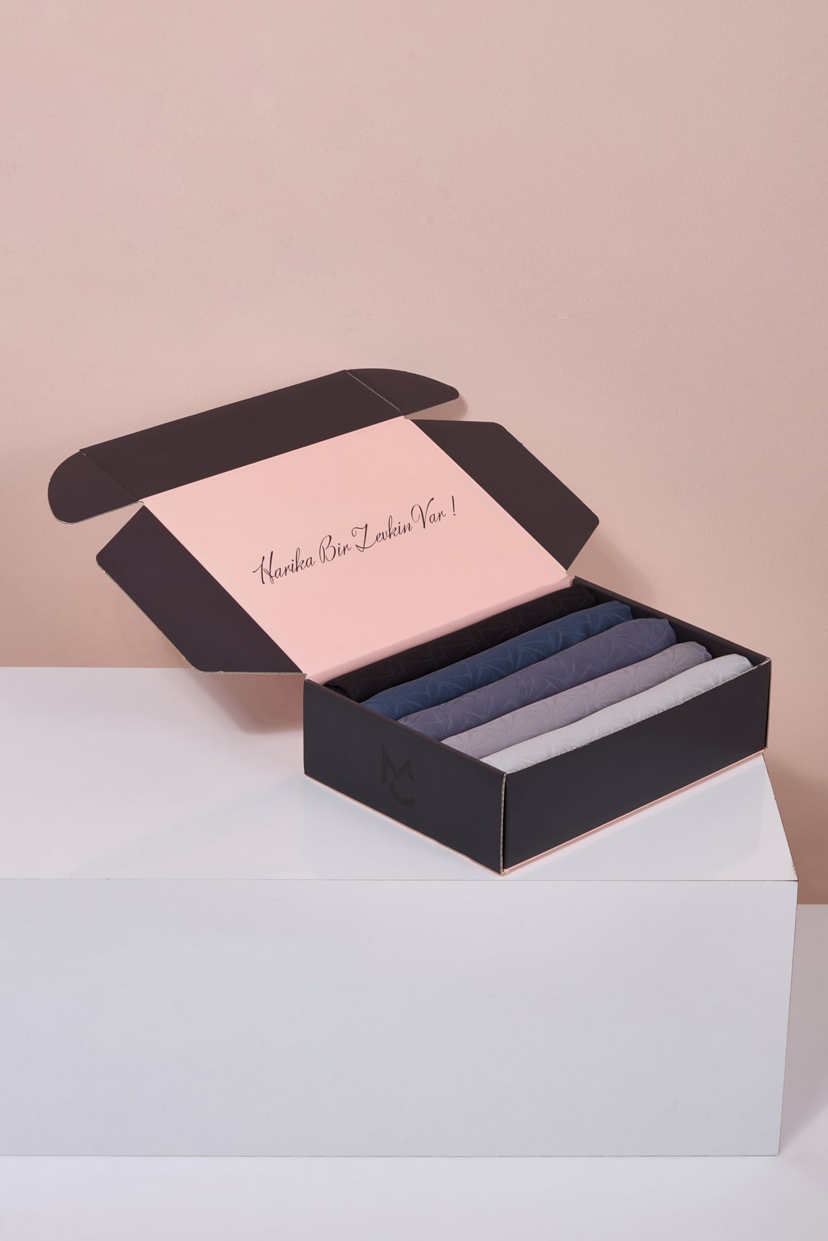 İpeksi Jakar Şal - Lotus Desen Color Box