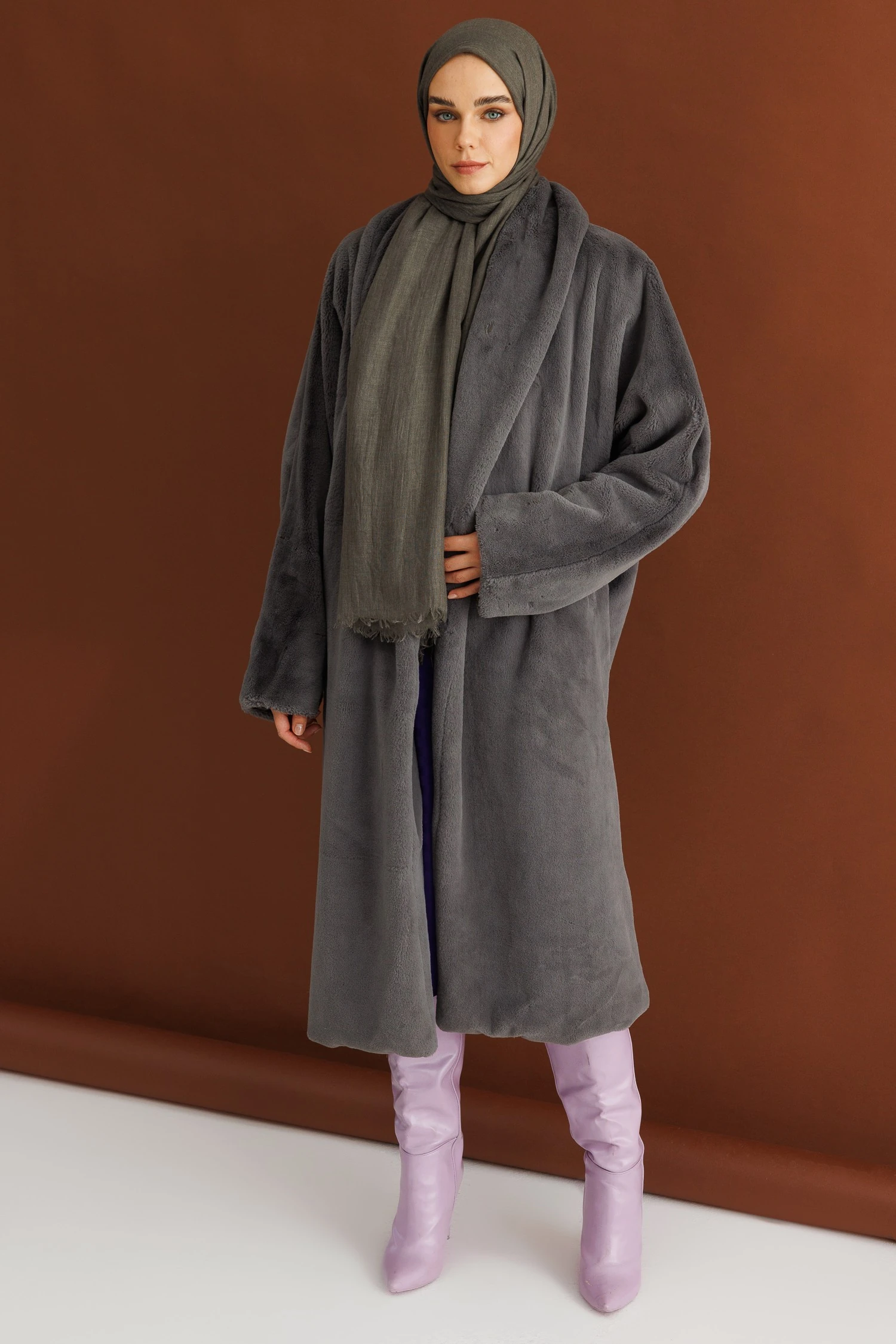 Dubai Shawl - Smoked