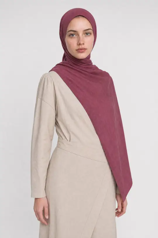 Modal Privé koleksiyonundan Atelier Modal Şal - Gül Kurusu