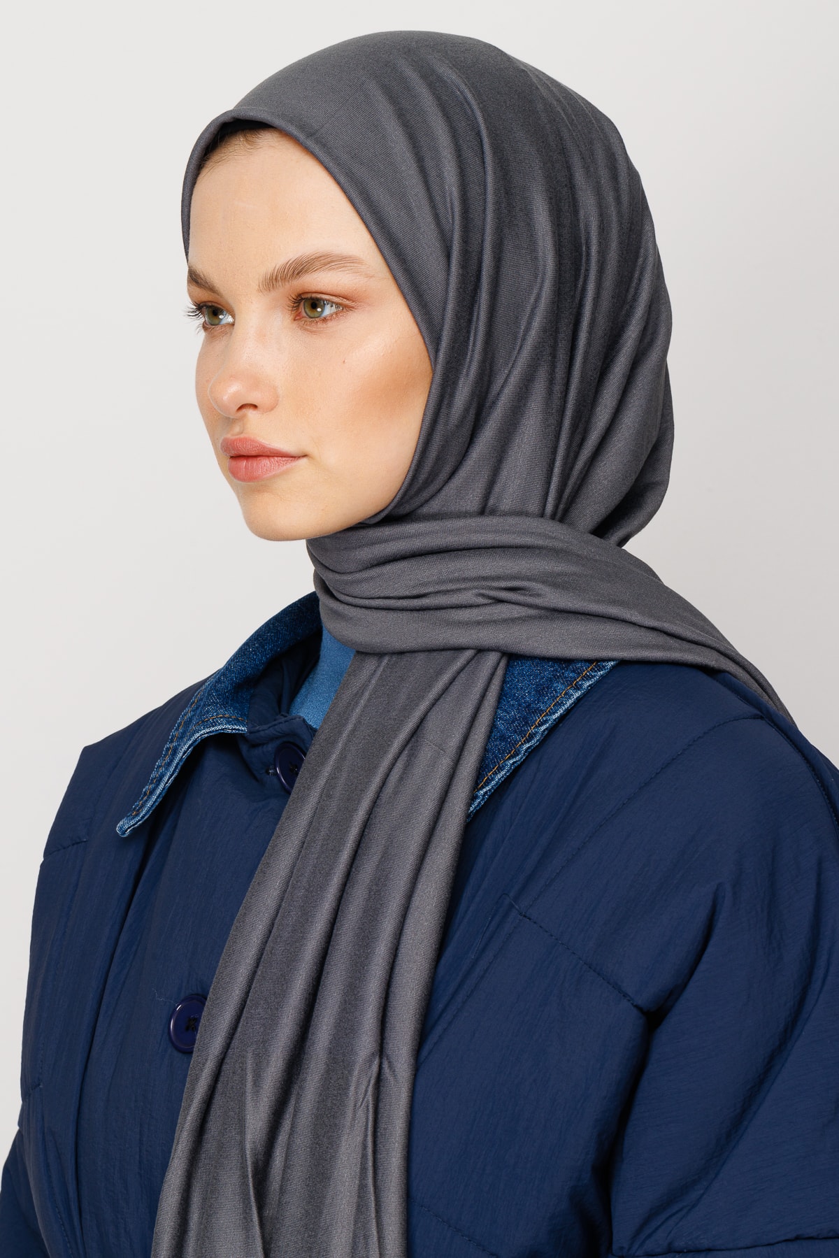 Jersey Shawl - Anthracite
