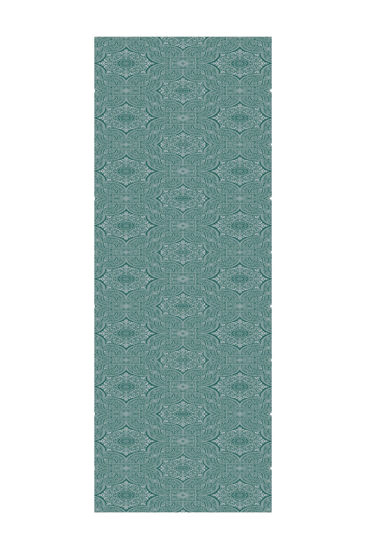 Shline Line Viscose Shawl - Emerald-Pink