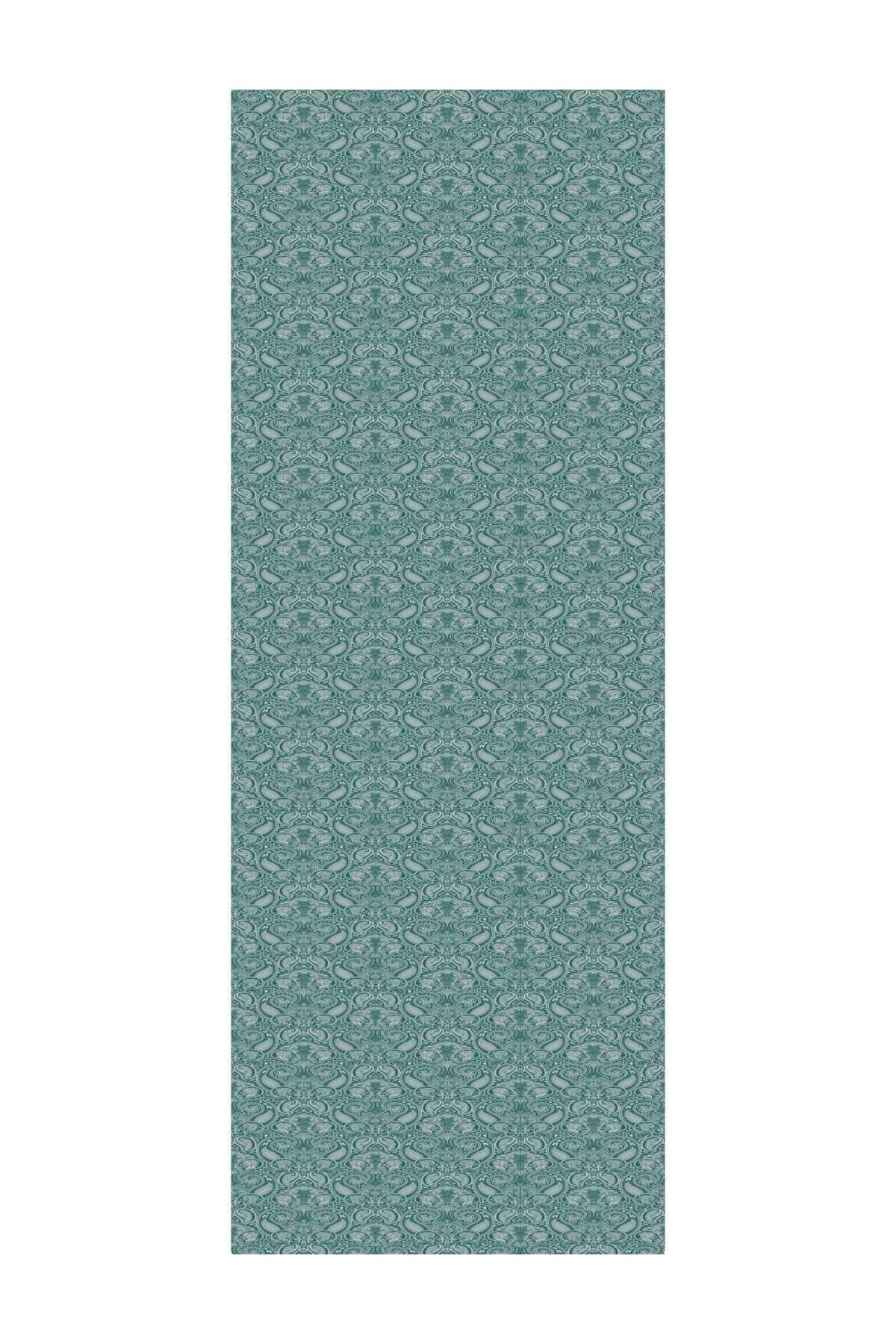 Moren Pattern Shine Line Shawl - Emerald-Pink
