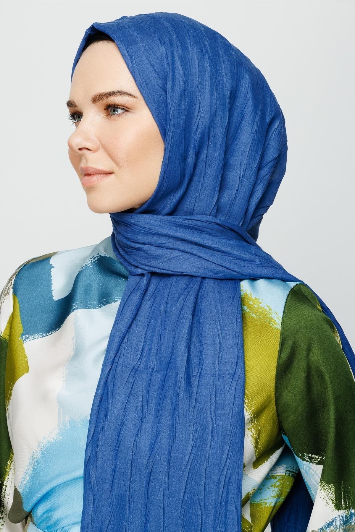 Pleated Bamboo Hijab