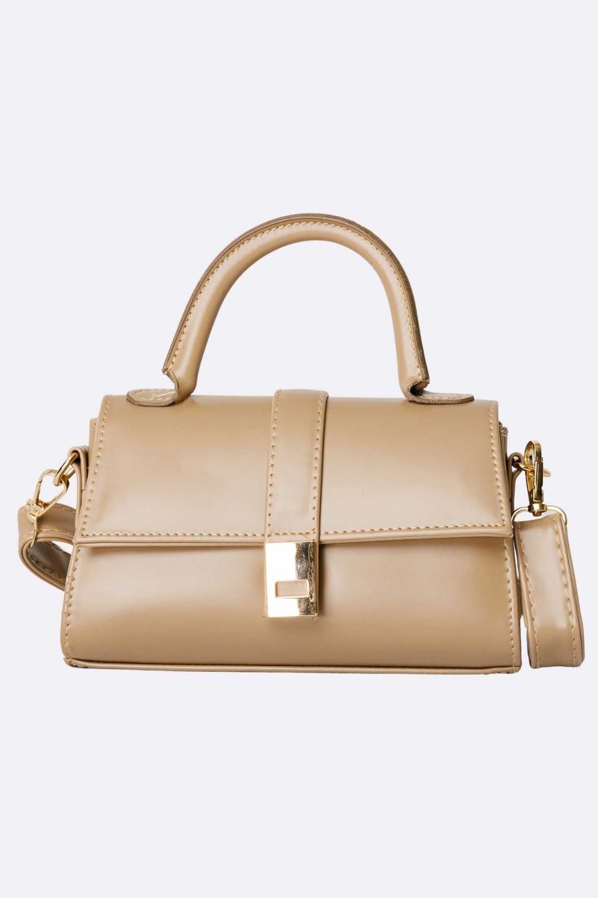 Bella Baguette Bag - Beige