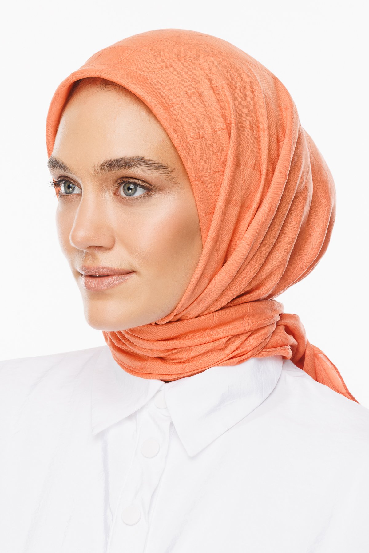 Bambu Jakar Eşarp - Yavruağzı