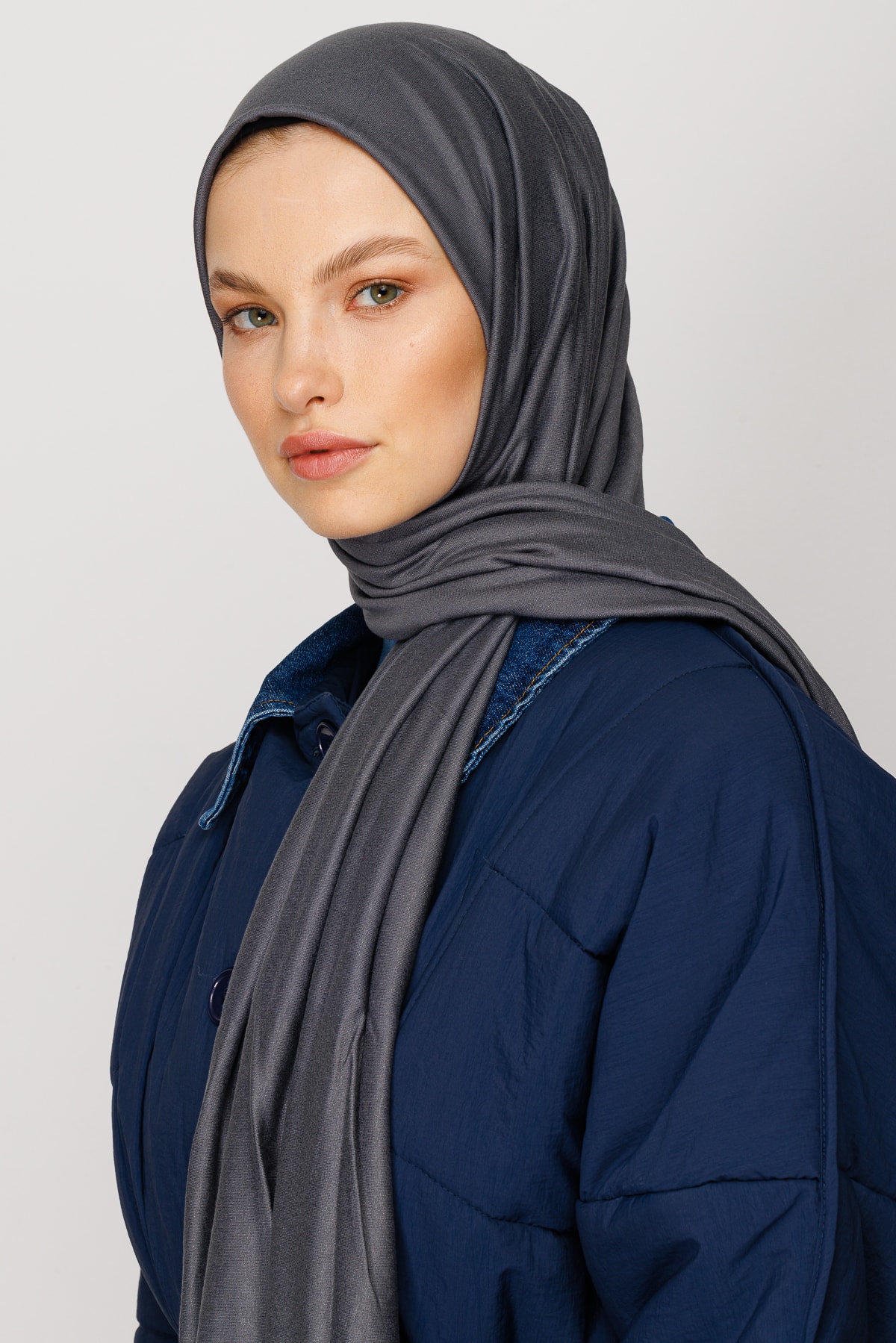 Jersey Shawl - Anthracite