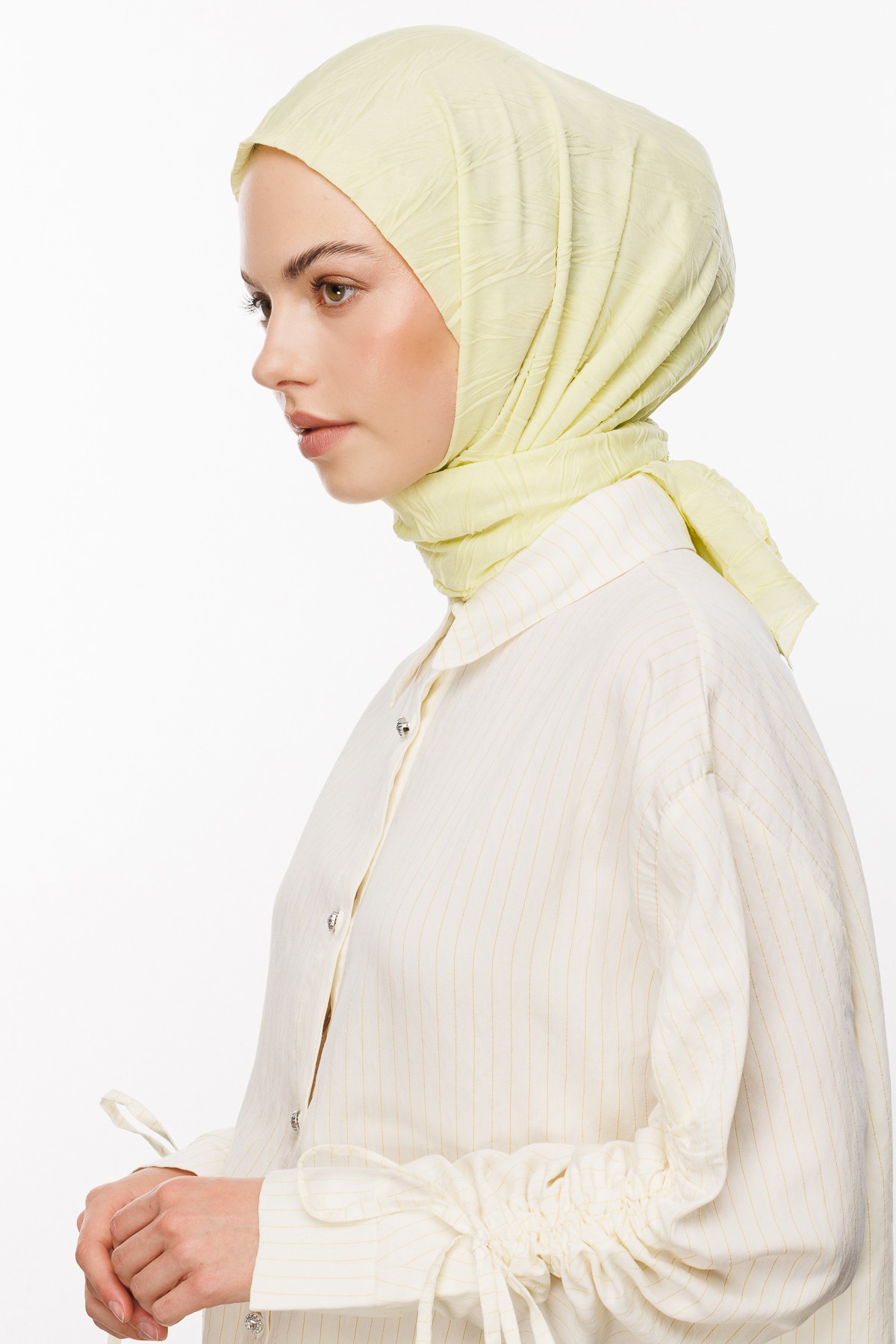 Pleated Bamboo Scarf