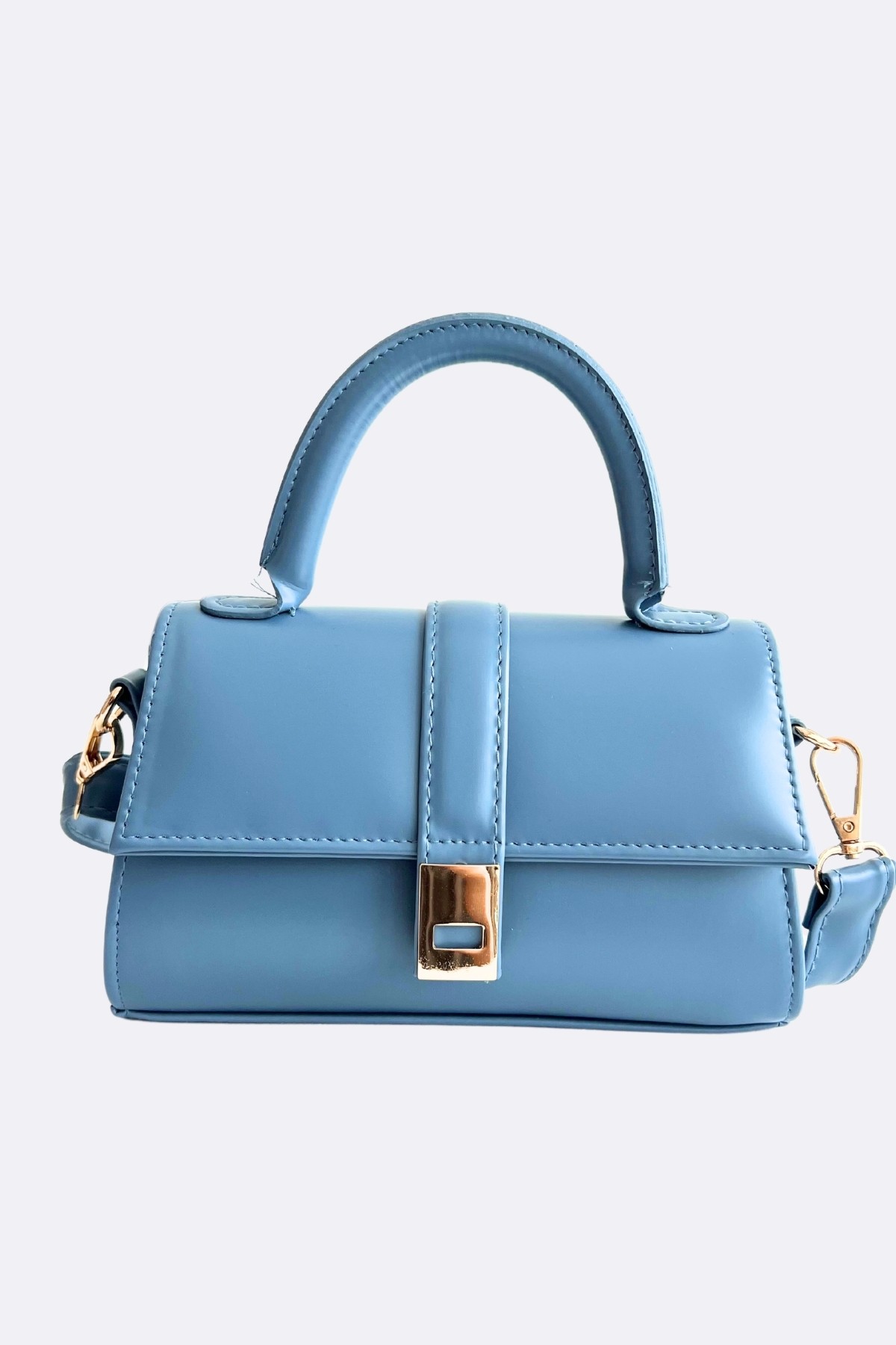 Bella Baguette Bag - Blue