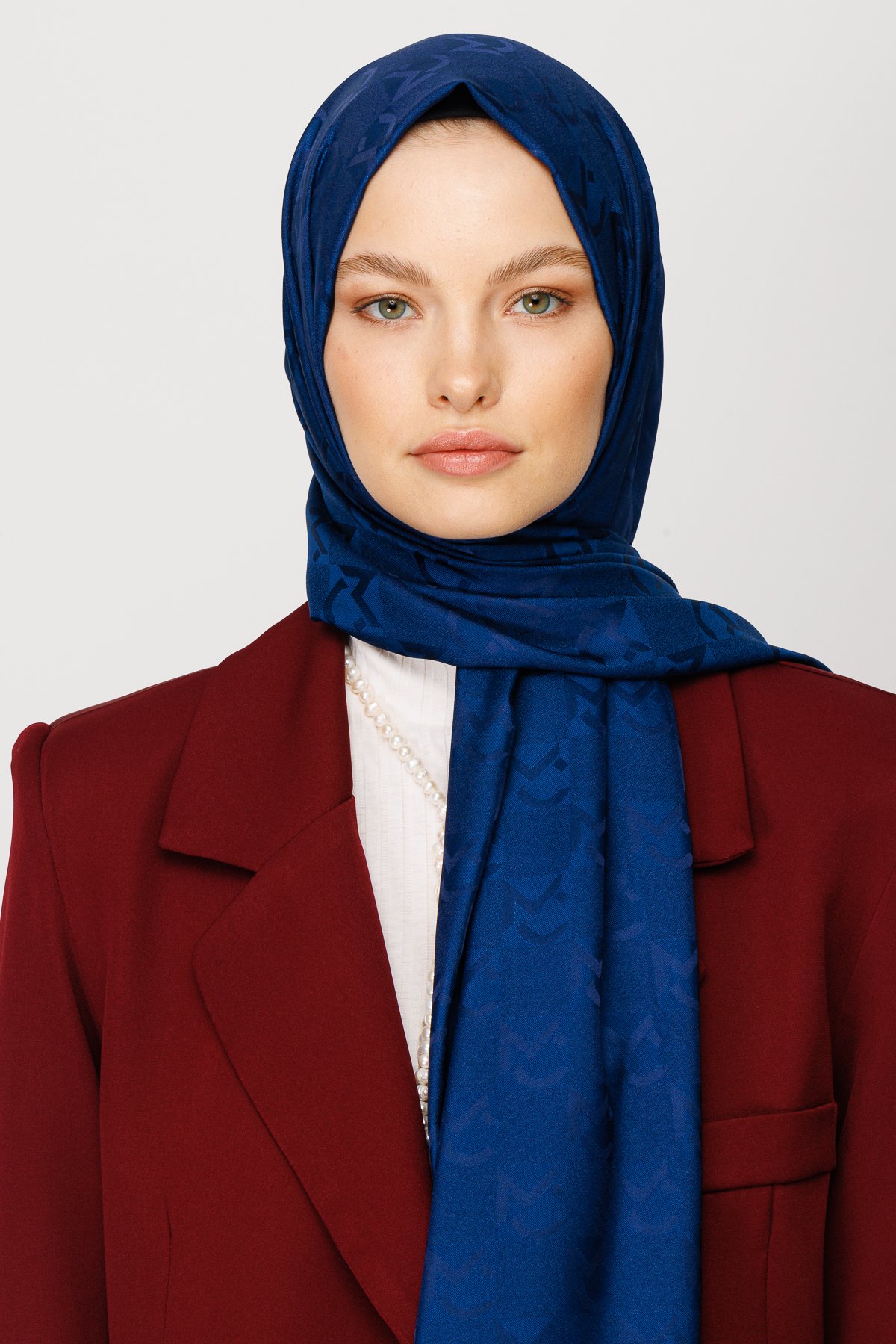 MC Pattern Jacquard Hijab
