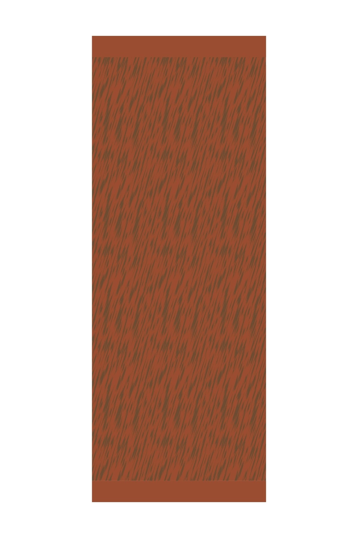 Marrakech Double Sided Shawl - Dark Khaki-Cinnamon