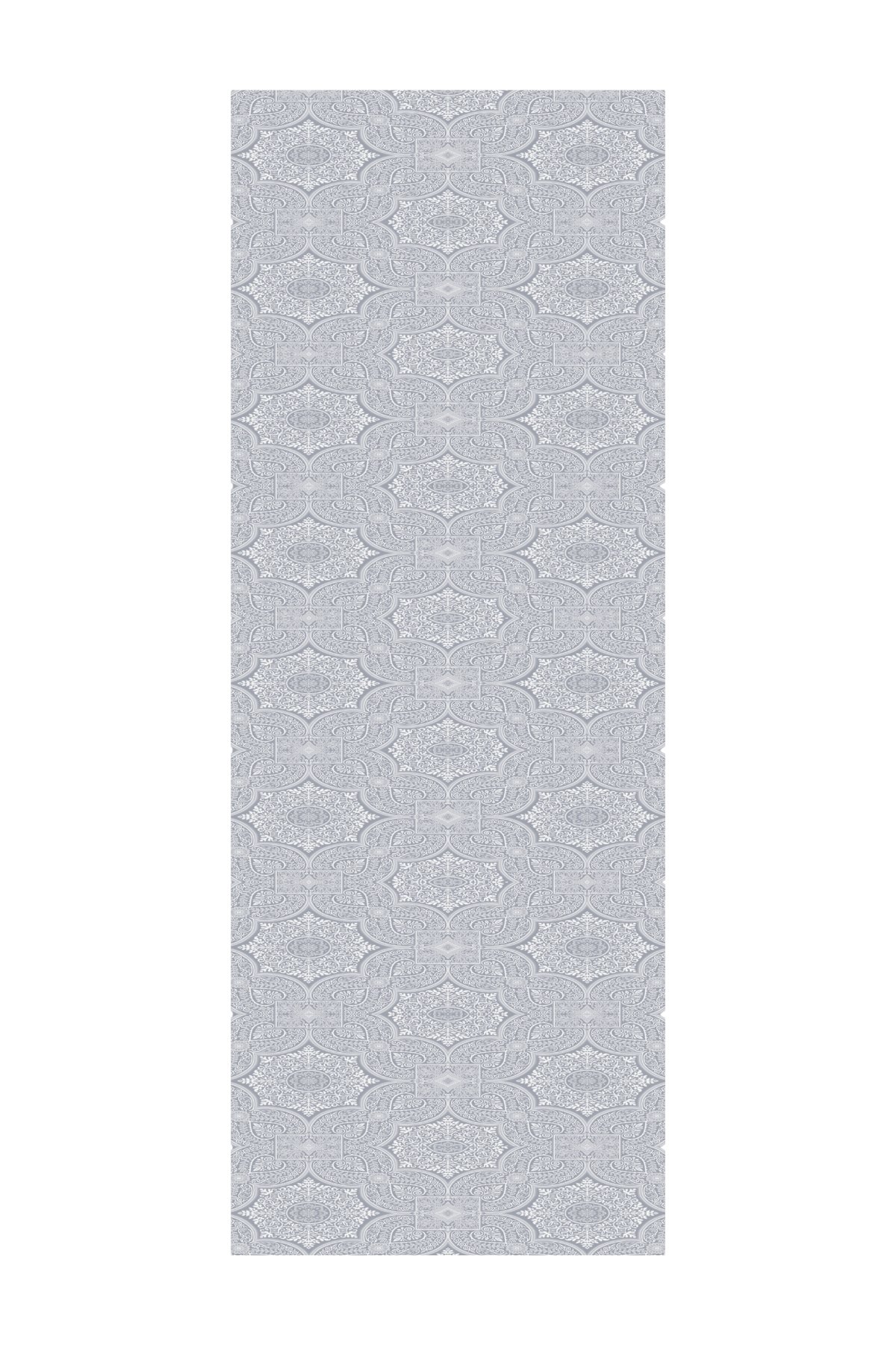 Shline Line Viscose Shawl - Gray-Gray