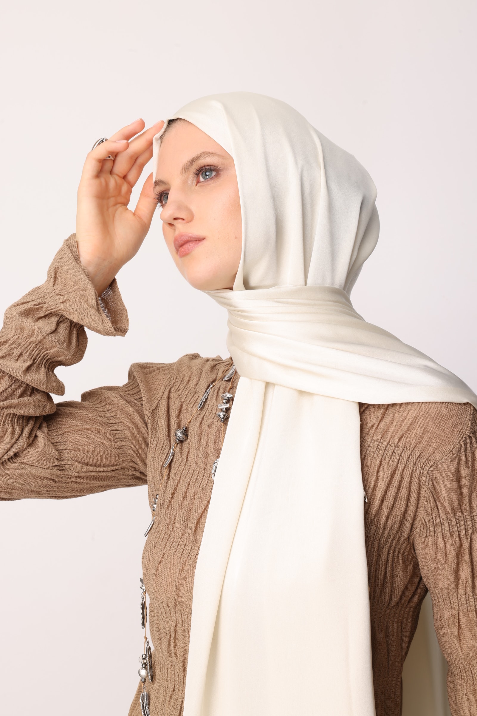 Diamond Aura Shawl - Stone Color