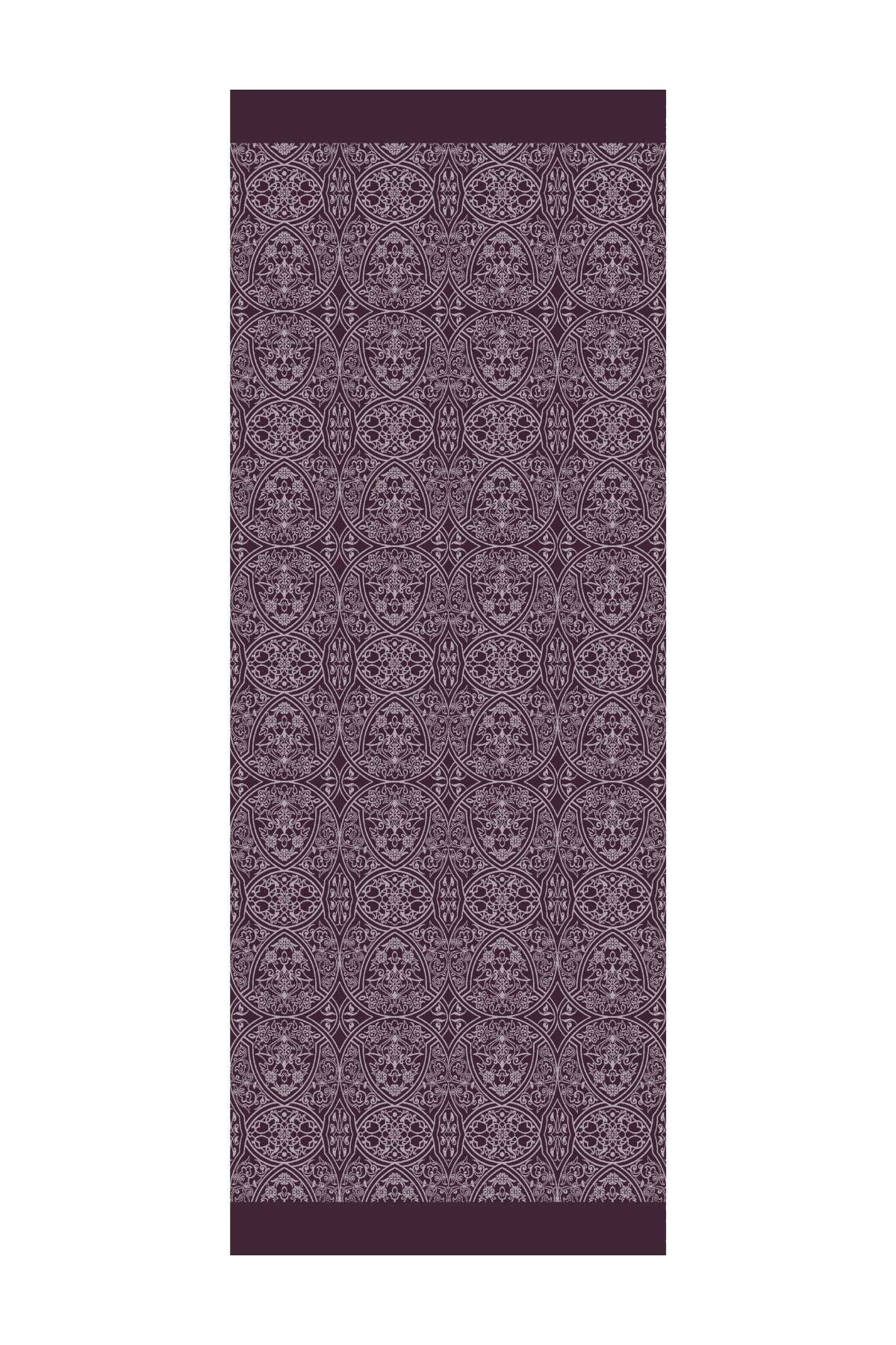Marrakech Double Sided Shawl - Purple-Gray