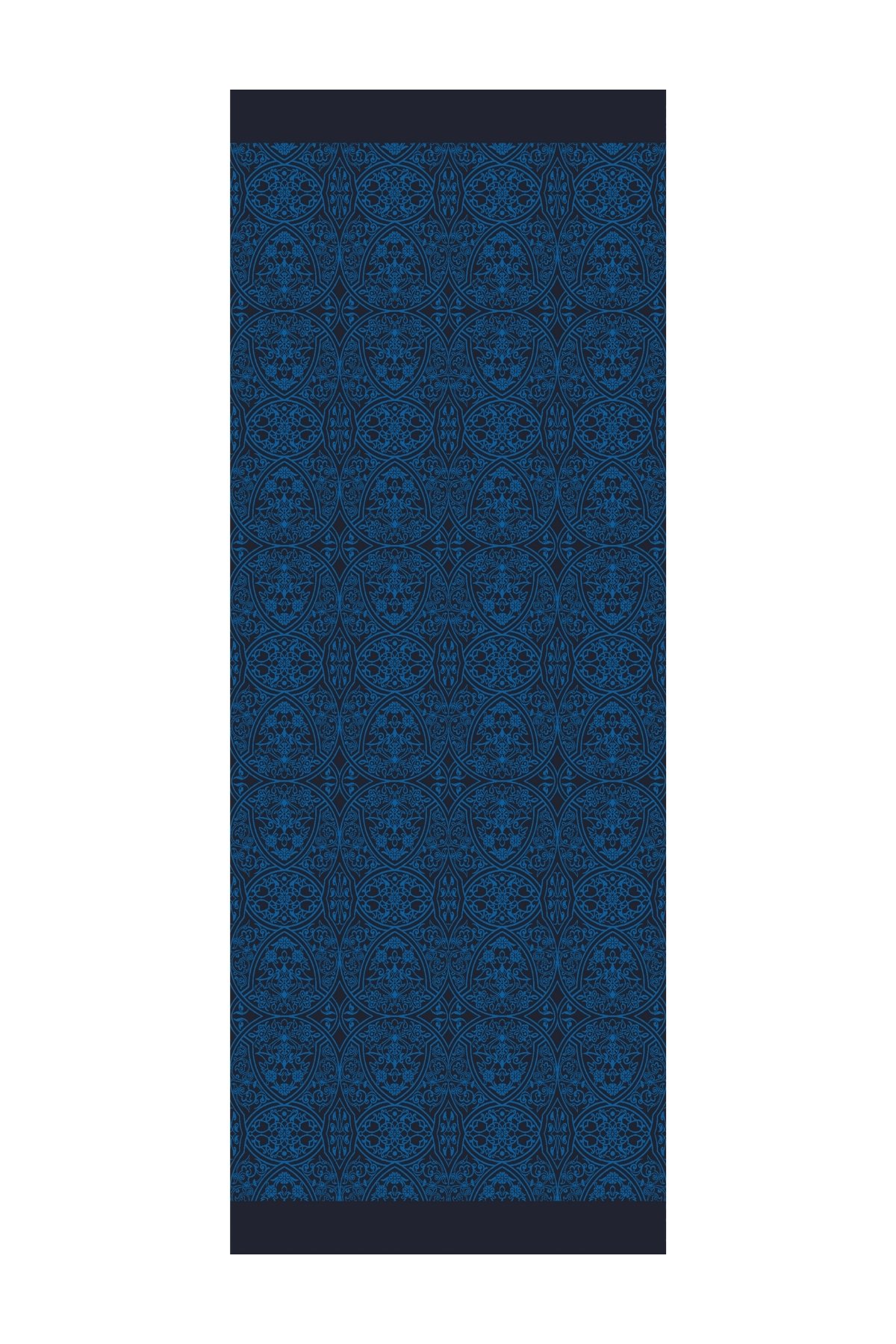 Marrakech Double Sided Shawl - Black-Indigo