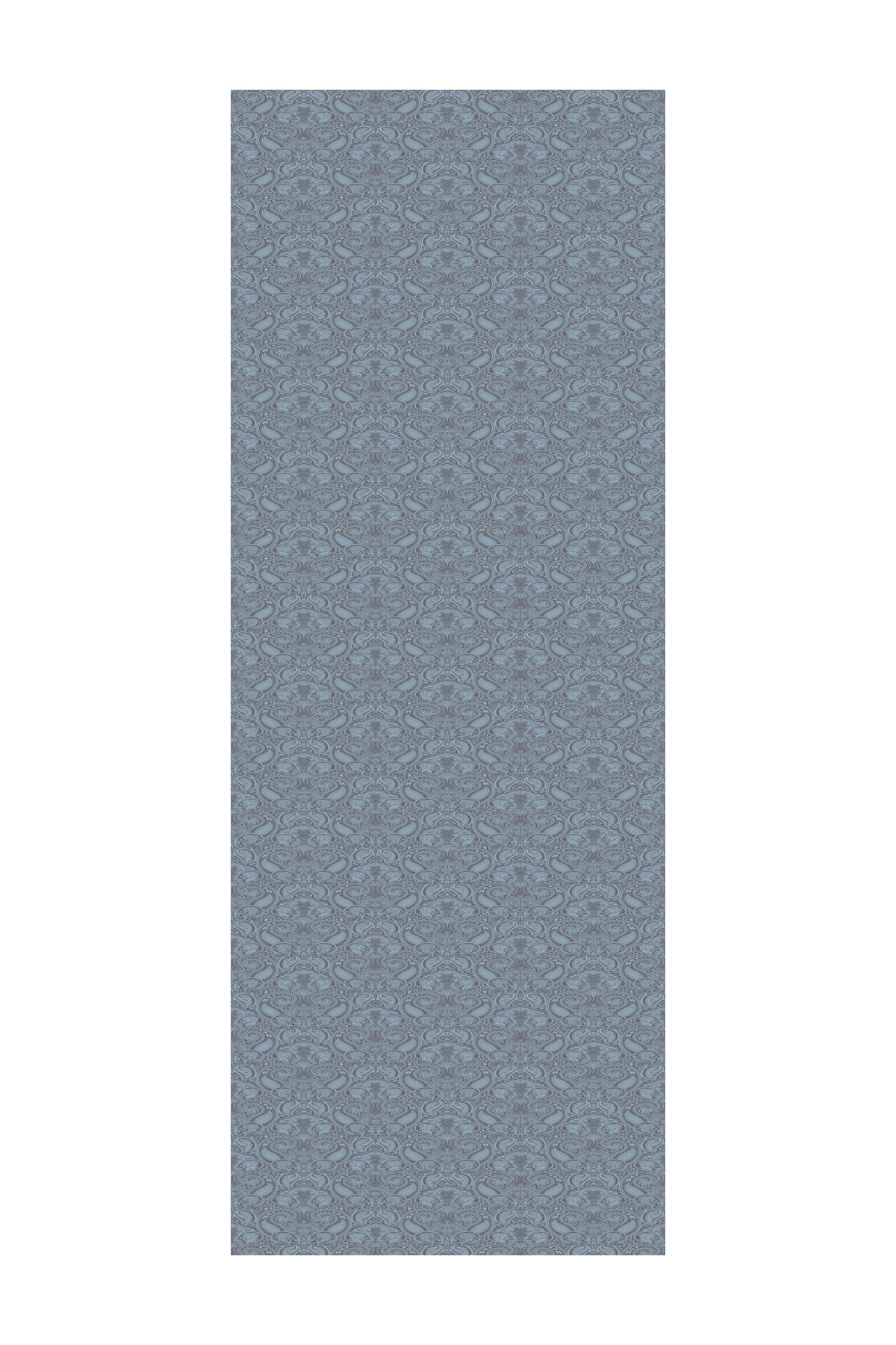 Moren Pattern Shine Line Shawl - Dark Gray-Light Blue