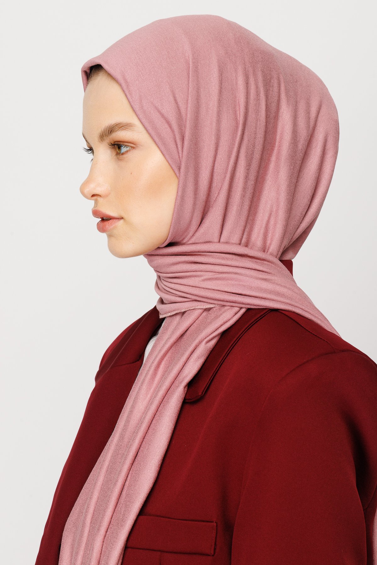 Jersey Shawl - Soft Pink