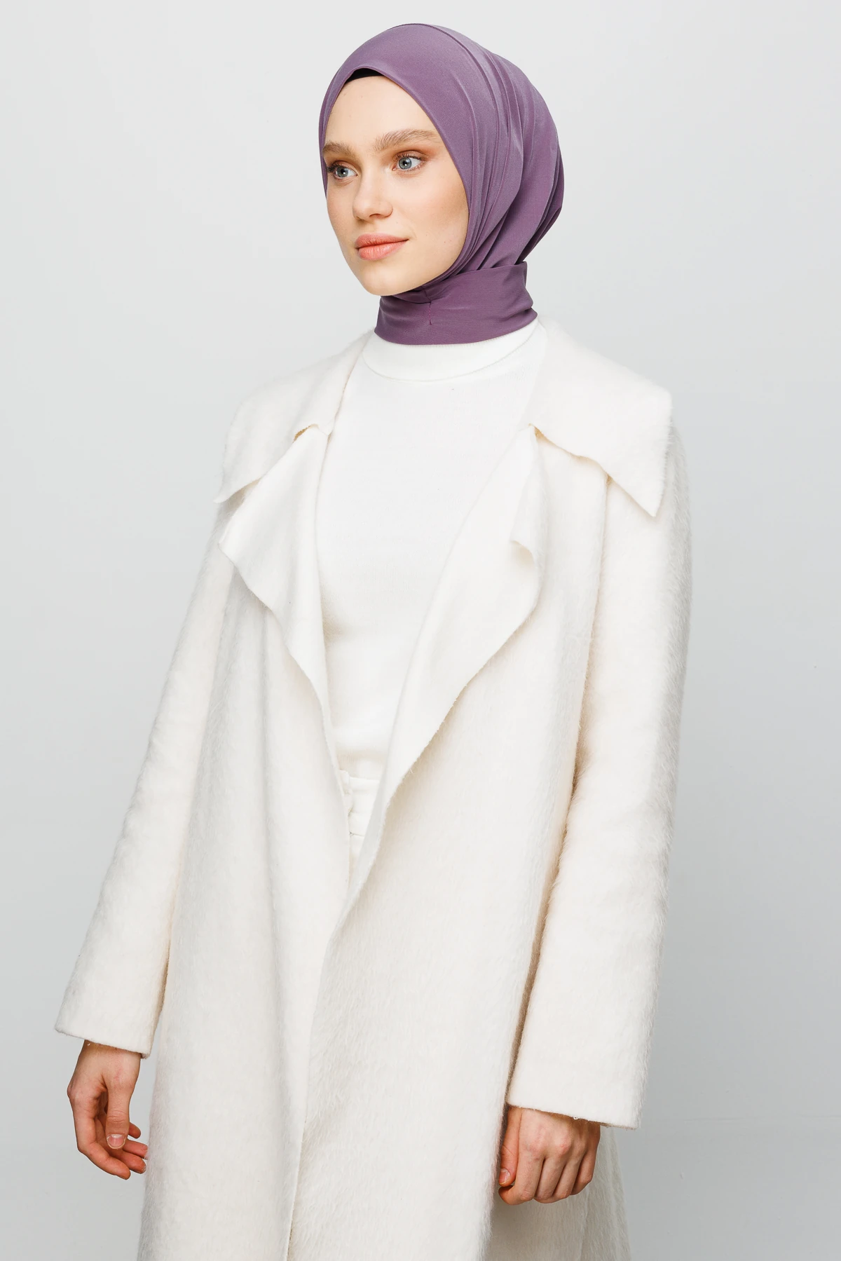 Hazır Şal - Leylak Rengi