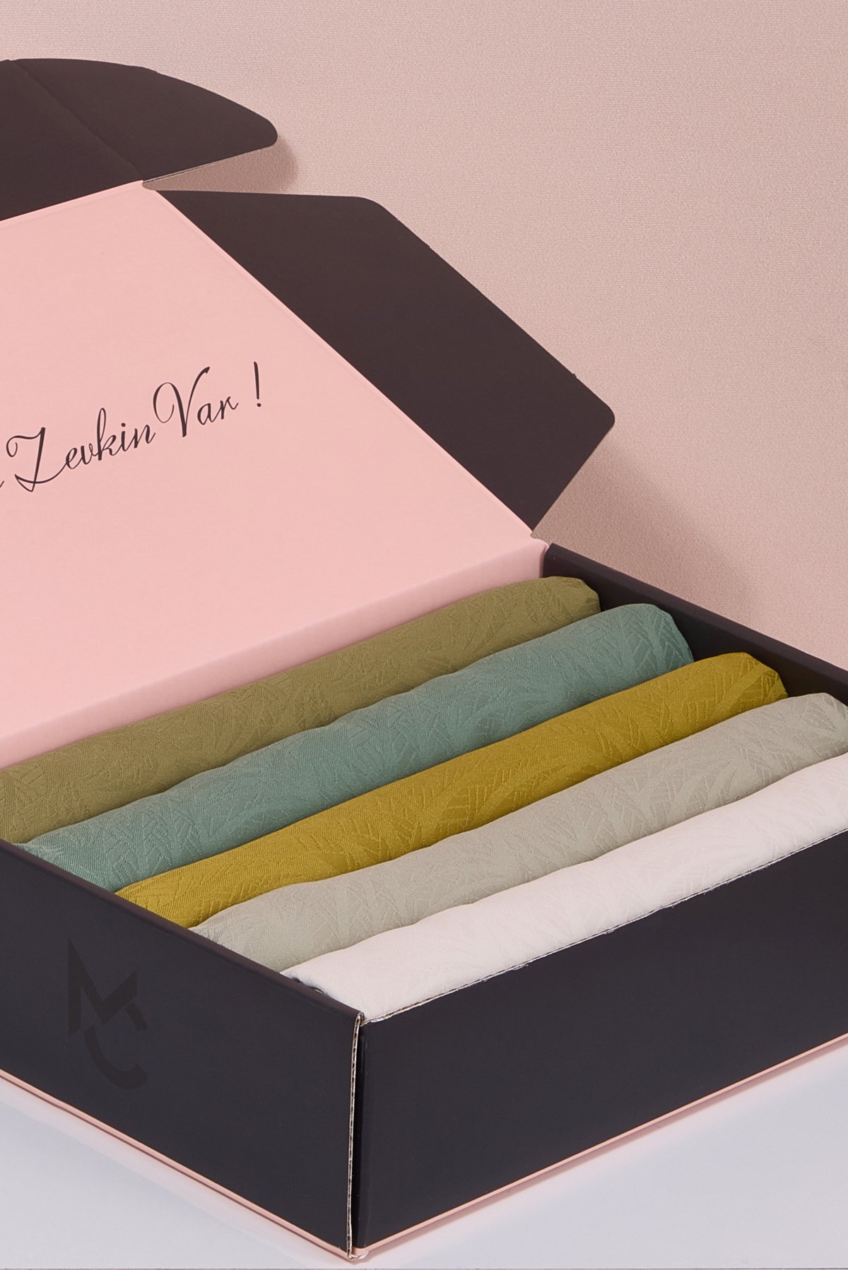Artemis Desen İpeksi Jakar Şal Color Box.6
