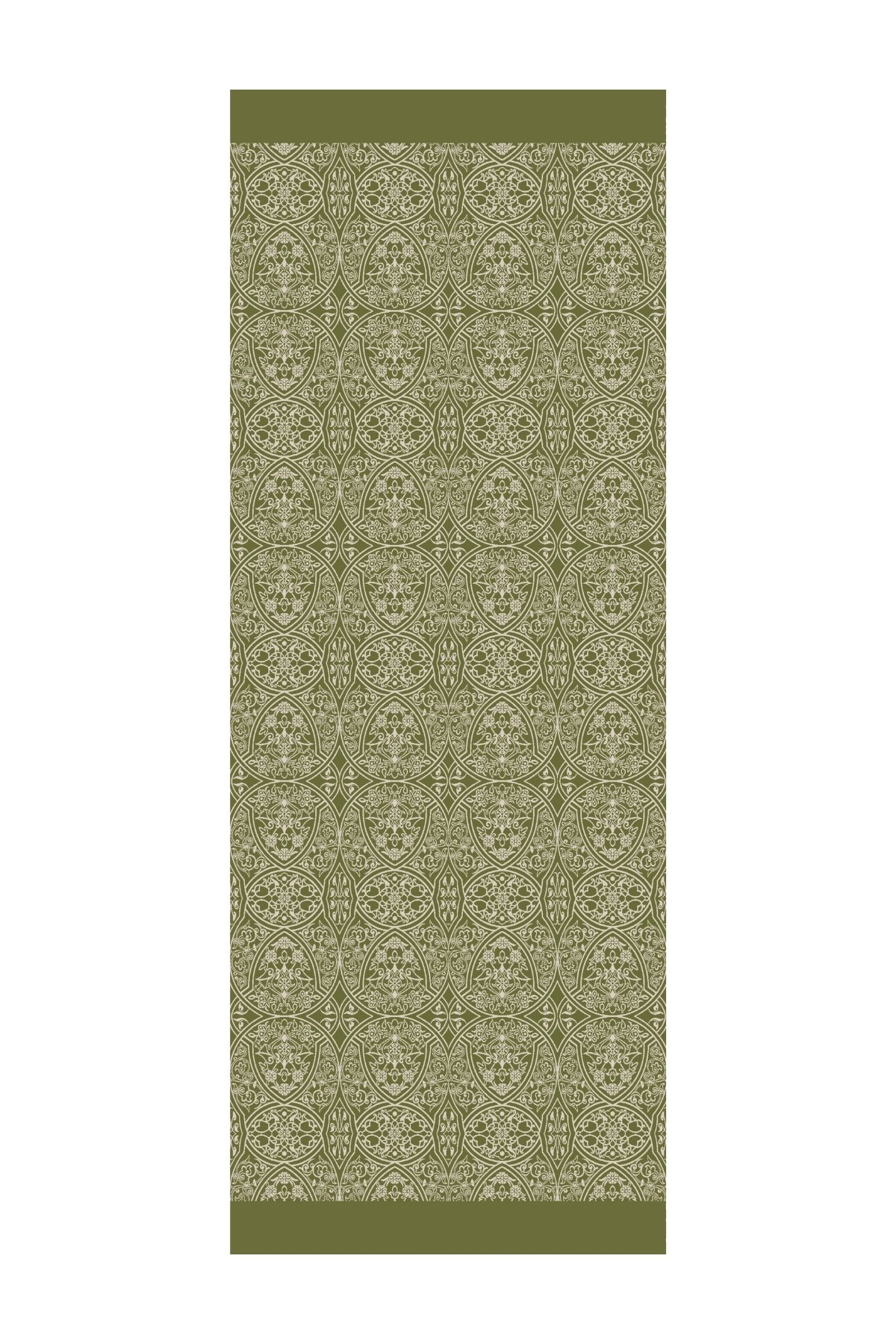 Marrakech Double Sided Shawl - Khaki-Salmon